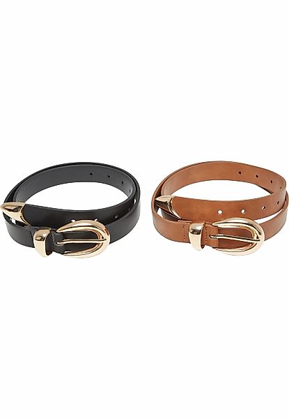 URBAN CLASSICS Synthetikgürtel "Urban Classics Chunky Buckle Loop Synthetic günstig online kaufen
