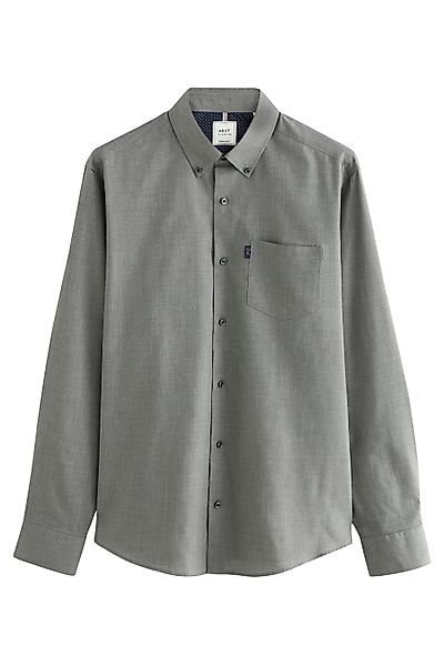 Next Businesshemd Pflegeleichtes Button-Down-Oxford-Hemd (1-tlg) günstig online kaufen
