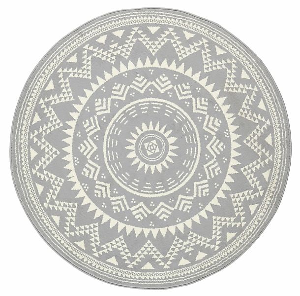 HANSE Home Teppich »Valencia«, rund, 9 mm Höhe, Kurzflor, Modern, Vintage, günstig online kaufen