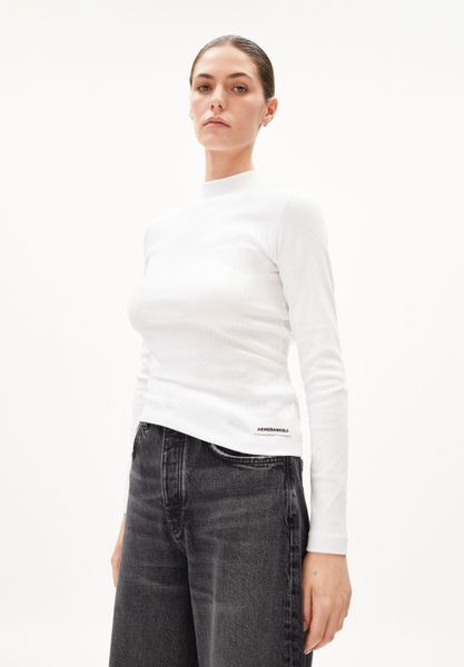 Armedangels Longsleeve FATIMAARA (1-tlg) Mock-Ausschnitt günstig online kaufen