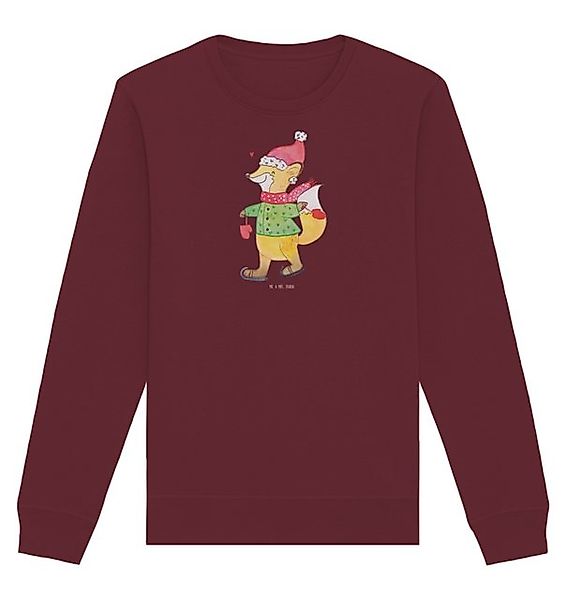 Mr. & Mrs. Panda Longpullover Größe S Fuchs Schlittschuhe - Burgundy - Gesc günstig online kaufen