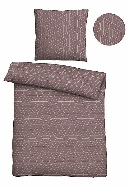 Castell - Markenbettwäsche Bettwäsche »0351104« 2 Stk. tlg. Poly-Cotton, wo günstig online kaufen