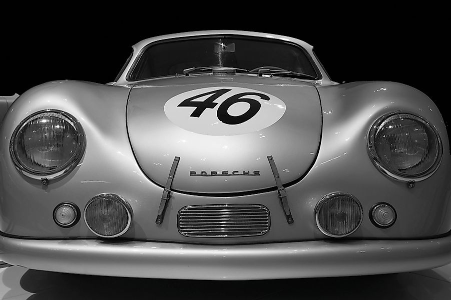 queence Leinwandbild »The "46"«, Auto-Modern-Kunst, (1 St.), Akustikbild mi günstig online kaufen