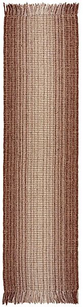 FLAIR RUGS Läufer »Jute Ombre«, rechteckig, 8 mm Höhe günstig online kaufen