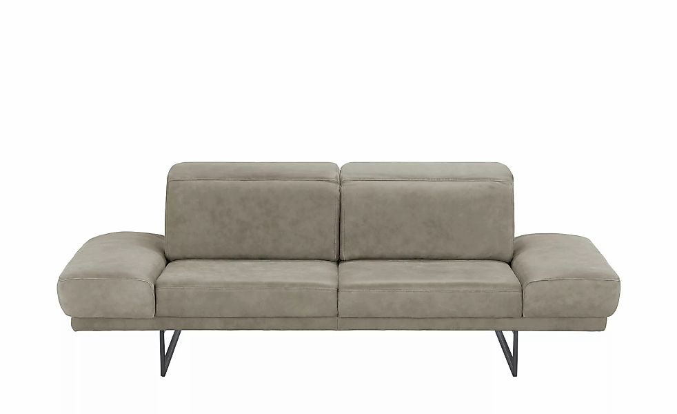 JOOP! Ledersofa  Systems 8154 ¦ grau ¦ Maße (cm): B: 232 H: 79 T: 107.0 Pol günstig online kaufen