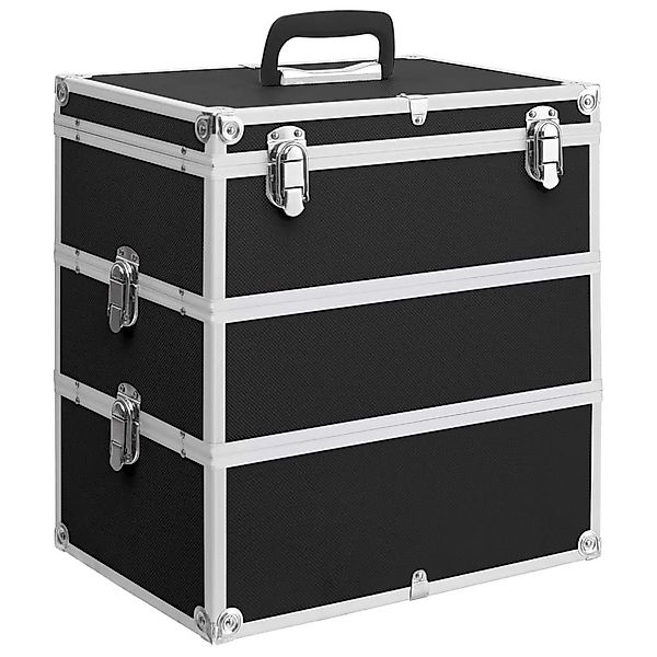 vidaXL Kosmetikkoffer Kosmetikkoffer 37x24x40 cm Schwarz günstig online kaufen