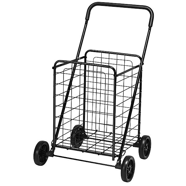 COSTWAY Einkaufstrolley, 83L, mit Rädern & günstig online kaufen