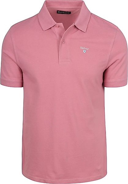 Barbour Pique Poloshirt True Rosa - Größe XL günstig online kaufen