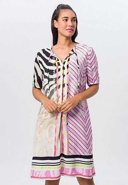 TUZZI Sommerkleid mit Tunika-Ausschnitt und Alloverprint günstig online kaufen