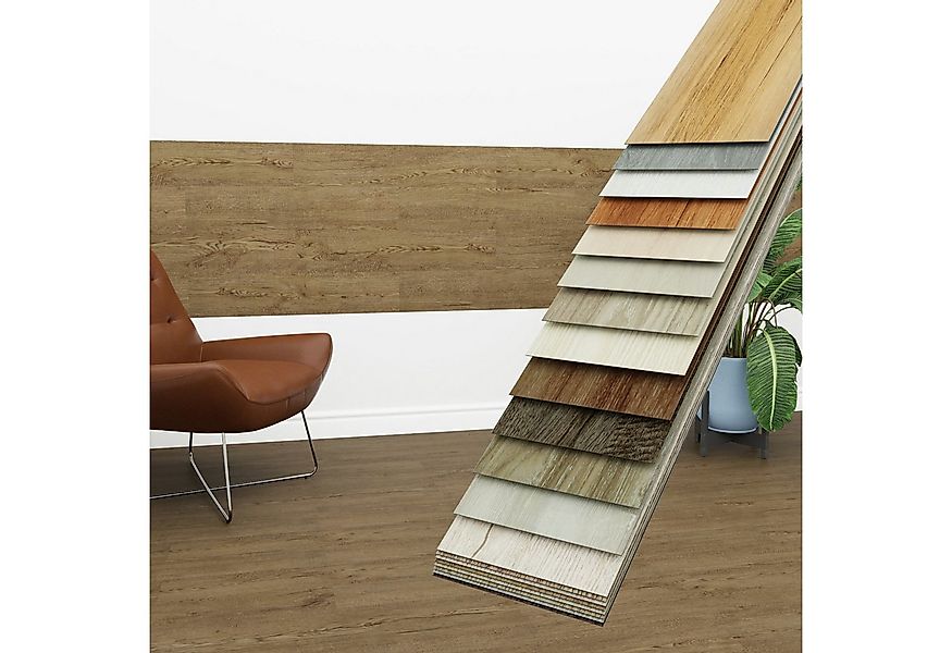 Hexim Vinylboden, Vinyldielen 0,97m² selbstklebend PVC Wandverkleidung Bode günstig online kaufen