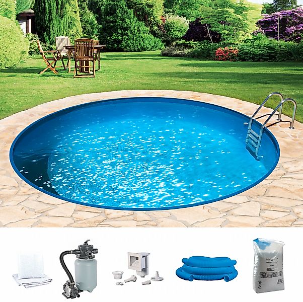 KONIFERA Rundpool "HOLIDAY 5" Höhe 120 cm, in verschiedenen Größen günstig online kaufen