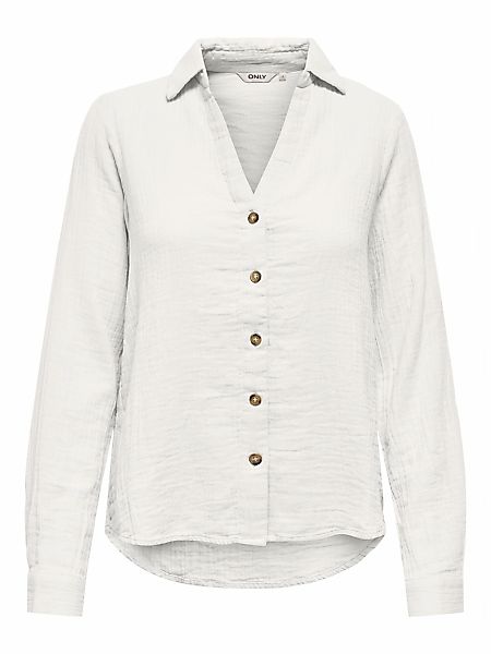 ONLY Langarmbluse "ONLTHYRA LIFE L/S REGULAR SHIRT NOOS WVN" günstig online kaufen