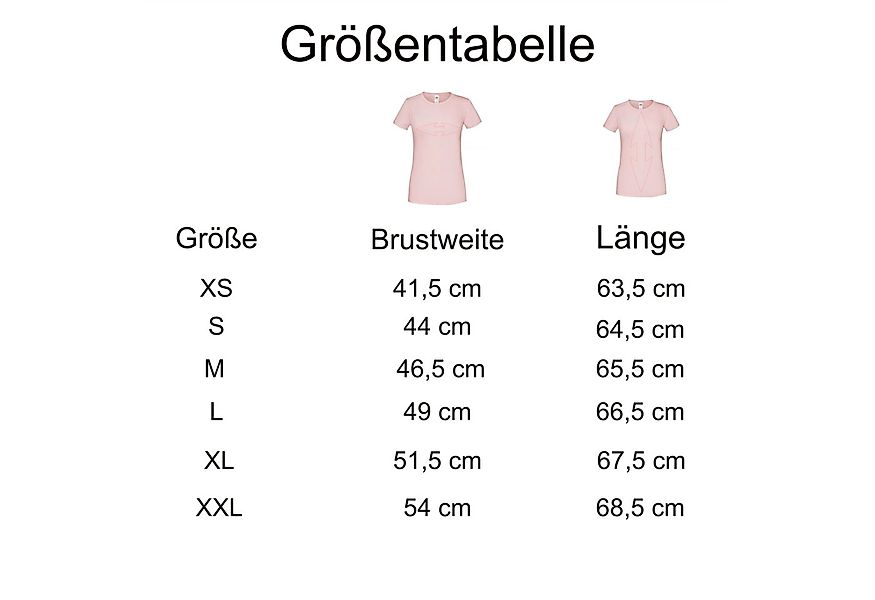 PAULGOS T-Shirt Damen T-Shirt "Herzen Silber & Rosa" günstig online kaufen