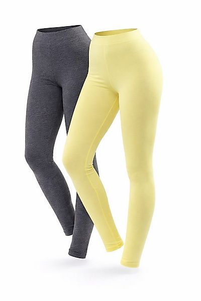 Bongual Leggings (Spar-Set) Basics aus Baumwollmix mit Komfortbund günstig online kaufen