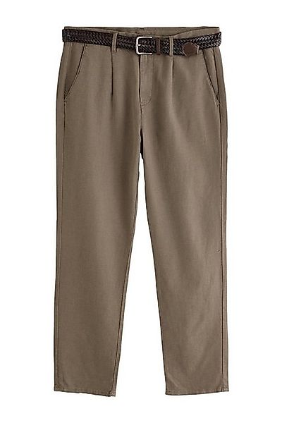 Next Leinenhose Hose mit Gürtel aus Leinen und Baumwolle (2-tlg) günstig online kaufen