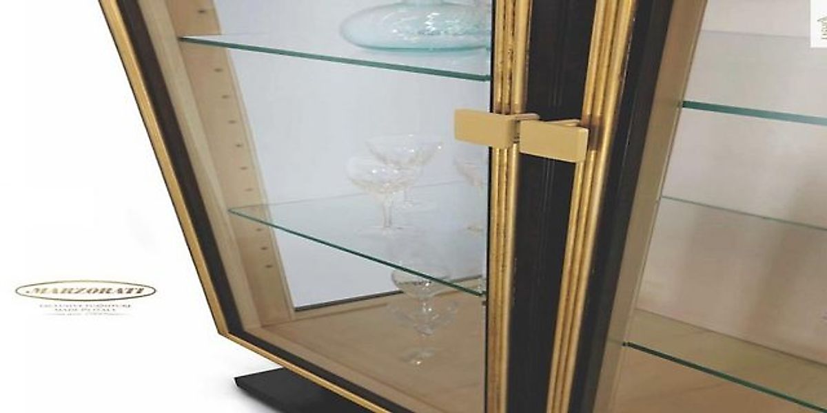 JVmoebel Vitrine Vitrine Schränke Vitrinen Luxus Schrank Wohnzimmer Holz Sc günstig online kaufen
