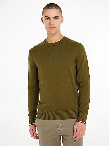 Tommy Hilfiger Rundhalspullover "HILFIGER EMBRO CREW NECK" günstig online kaufen