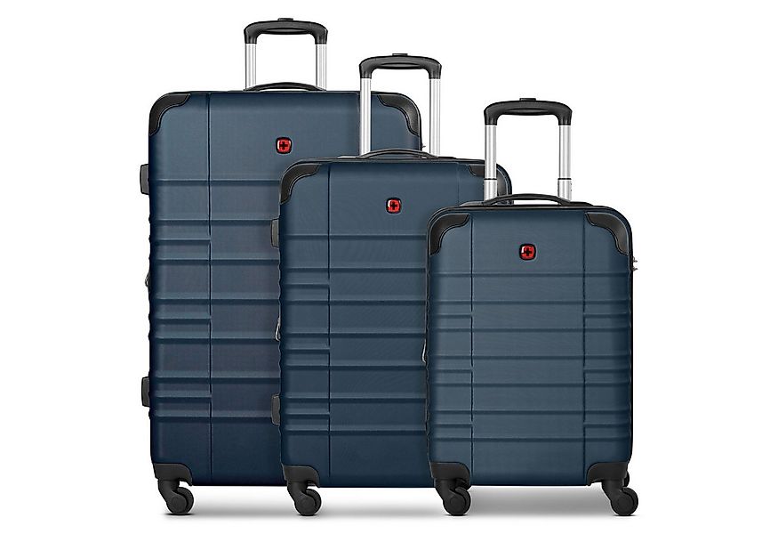 Wenger Trolleyset Amplar Evo, 4 Rollen, (3-teilig, 3 tlg), ABS günstig online kaufen