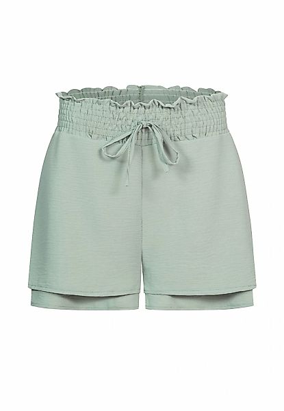 CLOUD 5IVE Shorts "CLOUD 5IVE Musselin Shorts 2-Lagig mit Gummibund" günstig online kaufen