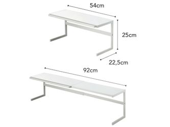 Yamazaki Küchenregal "Tower" Regal Metall 54 günstig online kaufen