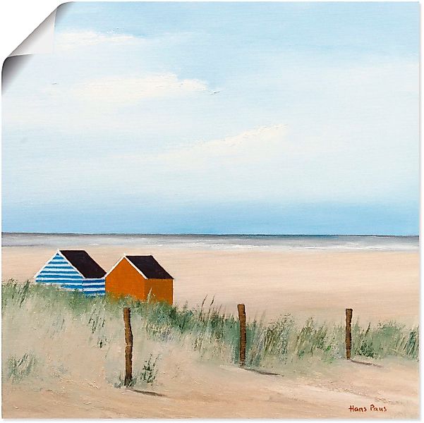 Artland Wandbild "Sonniger Morgen V", Strand, (1 St.) günstig online kaufen