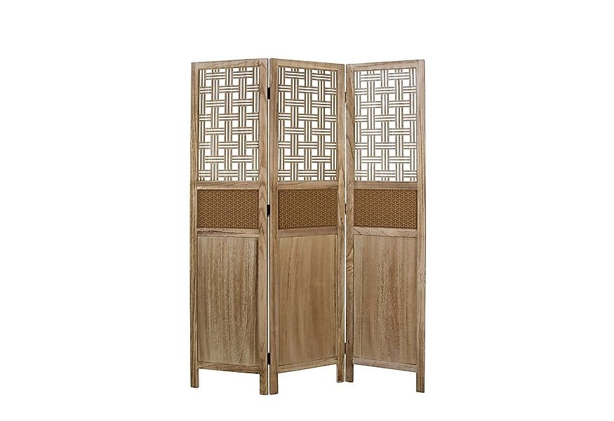 Homestyle4u Paravent Raumteiler Holz Trennwand Natur Sichtschutz Indoor fal günstig online kaufen