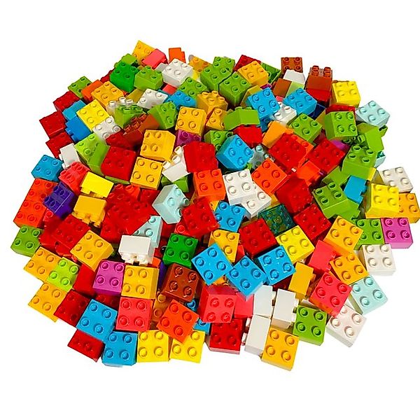 LEGO® Spielbausteine LEGO® DUPLO 2x2 Steine - 25 Stück - Duplo bricks mix, günstig online kaufen