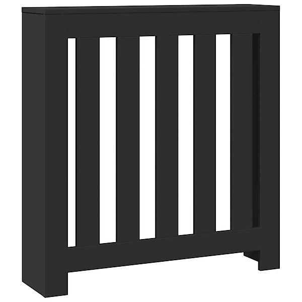 vidaXL Heizkörper-Wäschetrockner Heizkörperverkleidung Schwarz 78x20x82 cm günstig online kaufen