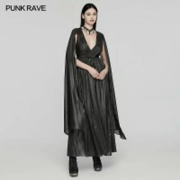 Maxi-Kleid mit Cape-Ärmel günstig online kaufen