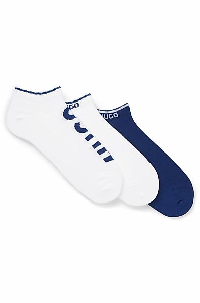 HUGO Underwear Sneakersocken "3P AS LOGO CC" 3 Paar tlg. mit Logodetails günstig online kaufen