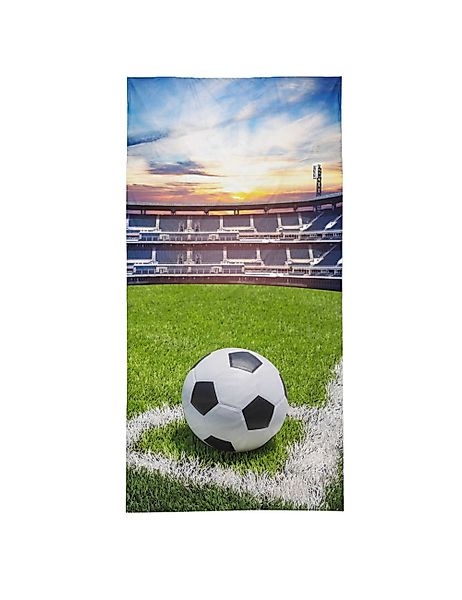 Detexpol Kapuzenhandtuch Handtuch Fußball, 100% Baumwolle günstig online kaufen