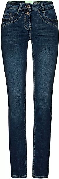 Cecil Loose-fit-Jeans, mit auffälligem seitlichem Kontraststreifen günstig online kaufen