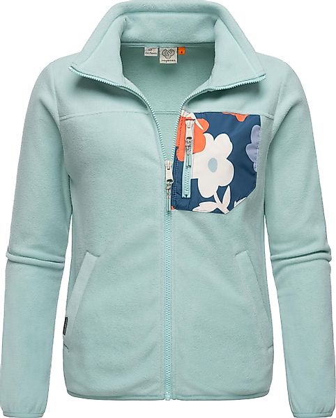 Ragwear Sweatjacke "Appolo" Modische Fleecejacke mit Stehkragen günstig online kaufen