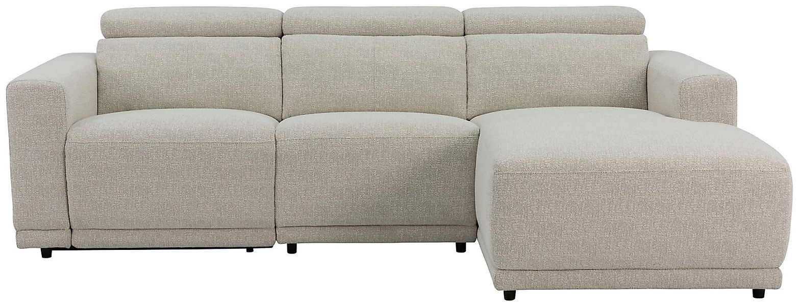 OTTO home Ecksofa LEOON L-Form, 255 cm - elektr. Relaxfunktion, mit USB A/C günstig online kaufen