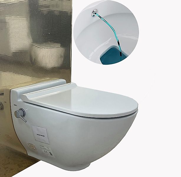 Ekershop Dusch-WC THOR TAHARET Spülrandloses Hänge günstig online kaufen