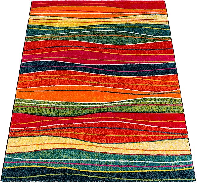 Paco Home Teppich »Canvas 773«, rechteckig, 16 mm Höhe, Kurzflor, moderner günstig online kaufen