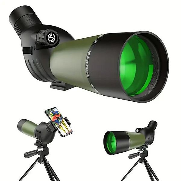 Usogood 25-75x60 Spektiv Vogelbeobachtung mit Stativ,BAK4 prism Spektiv (FM günstig online kaufen