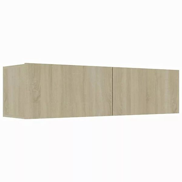 furnicato TV-Schrank Sonoma-Eiche 120x30x30 cm Holzwerkstoff (1-St) günstig online kaufen