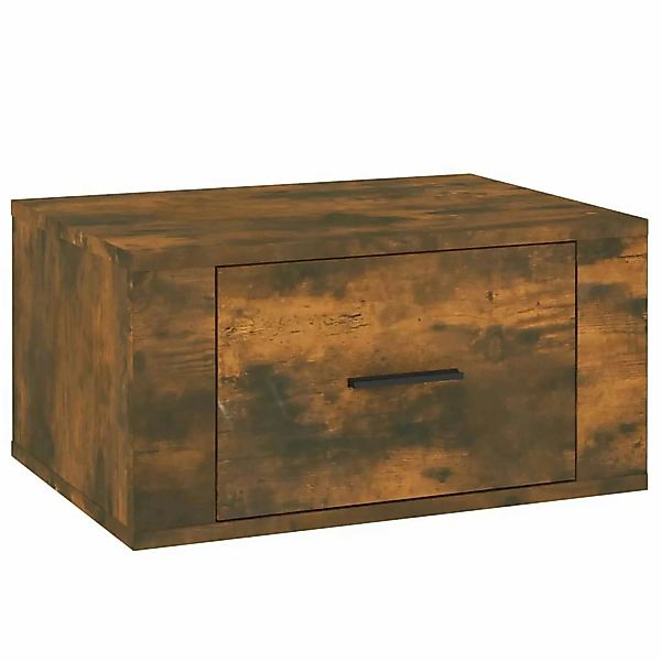 Vidaxl Wand-nachttisch Räuchereiche 50x36x25 Cm günstig online kaufen