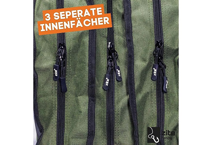 Zite Angelrutentasche Karpfen- & Brandungsruten Rutenfutteral 190cm, 3 Fäch günstig online kaufen