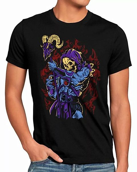 style3 Print-Shirt Herren T-Shirt Rock Skeleton he-man skeletor masters of günstig online kaufen