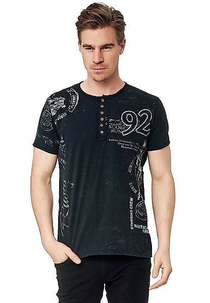 Rusty Neal T-Shirt mit seitlichem Print günstig online kaufen