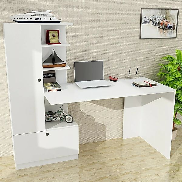 home24 Schreibtisch-Kombination Aidu günstig online kaufen
