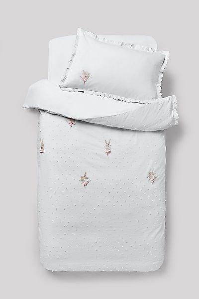 Next Bett-Set Bettgarnitur mit aufgestickten Häschen-Ballerinas, günstig online kaufen