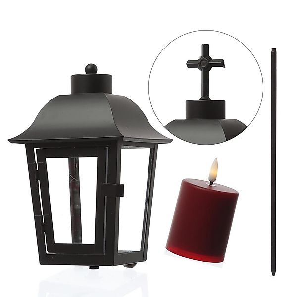MARELIDA LED Laterne Grablaterne mit Mini günstig online kaufen