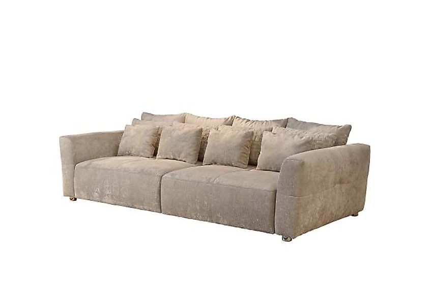 Big-Sofa GULLIVER von JOB Beige / Hellgrau günstig online kaufen