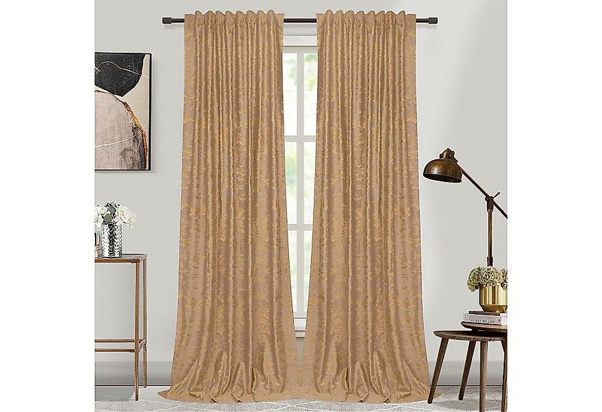 BTTO V&G Verdunkelungsvorhang Verdunklungsvorhang,Vorhang Blickdicht Samtvo günstig online kaufen