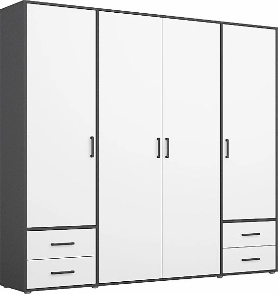 rauch Drehtürenschrank "Voyager, Kleiderschrank mit Außenschubkästen, Garde günstig online kaufen
