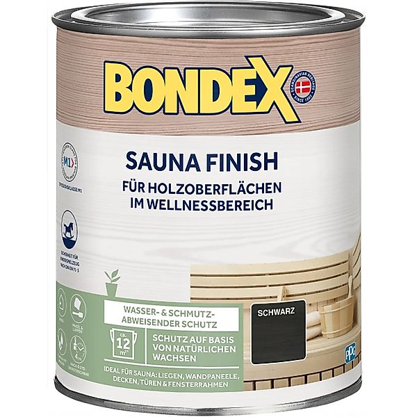 Bondex Sauna Finish Schwarz 1, günstig online kaufen