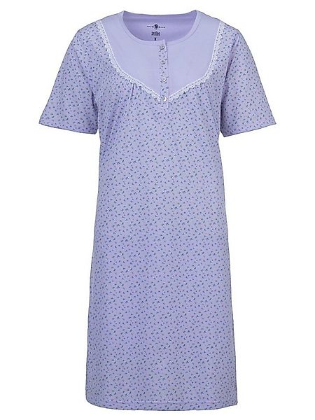 zeitlos Nachthemd Nachthemd Kurzarm - Mille Fleur Spitze günstig online kaufen